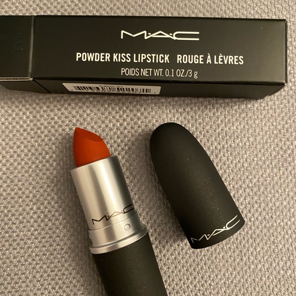 MAC Cosmetics Other - MAC powder kiss lipstick “Devoted to chili”